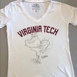 Virginia Tech Hokies women’s large neck T-shirt